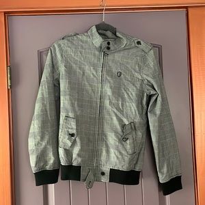 Ben Sherman women’s plaid bomber jacket